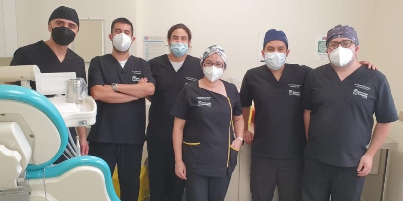 Escuela de Odontología de la Universidad de Valparaíso realizó intervención con usuarios del Hospital Psiquiátrico Dr. Philippe Pinel para prevenir efectos del tabaquismo